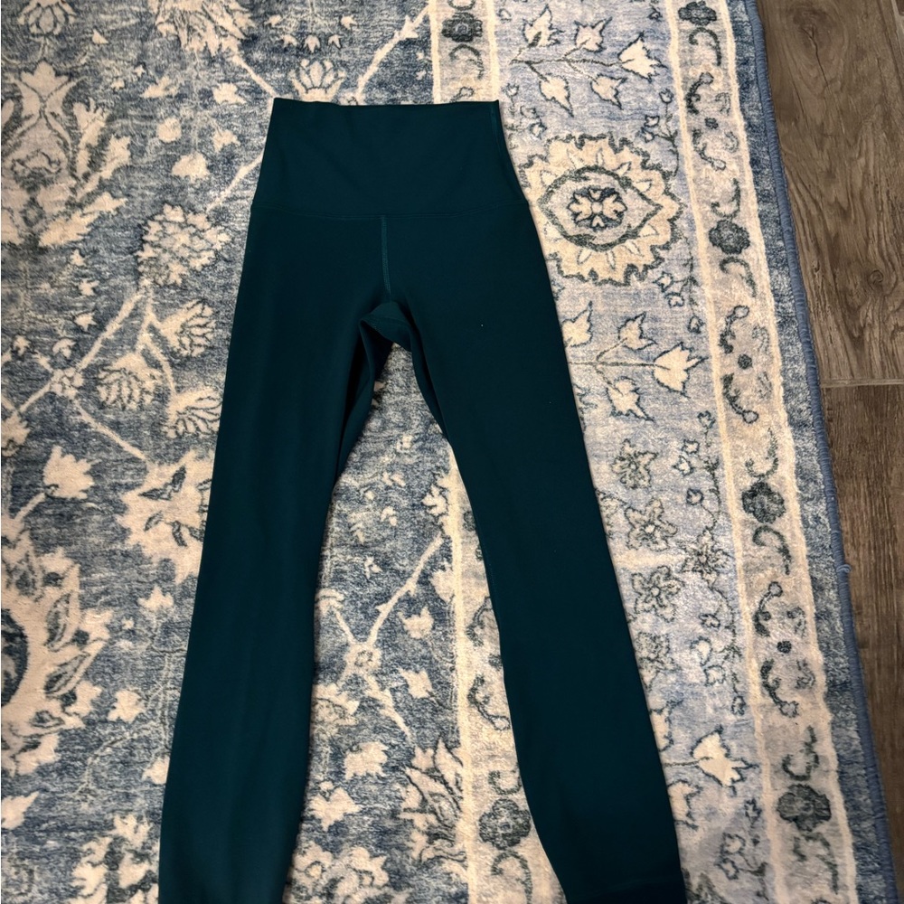 Lululemon Athletica Deep Teal Leggings